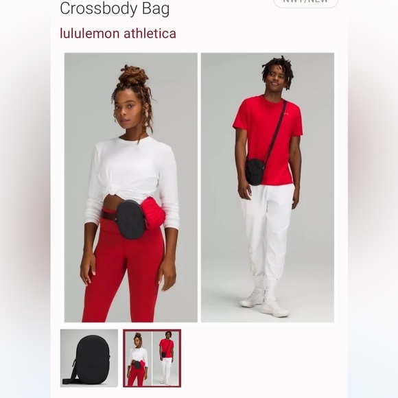 Lulu Lemon Canada Cross Body Bag - Picture 2 of 6